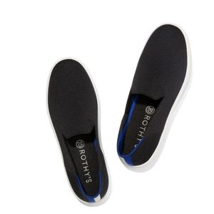 Almost brand new Rothys black slip on snea…